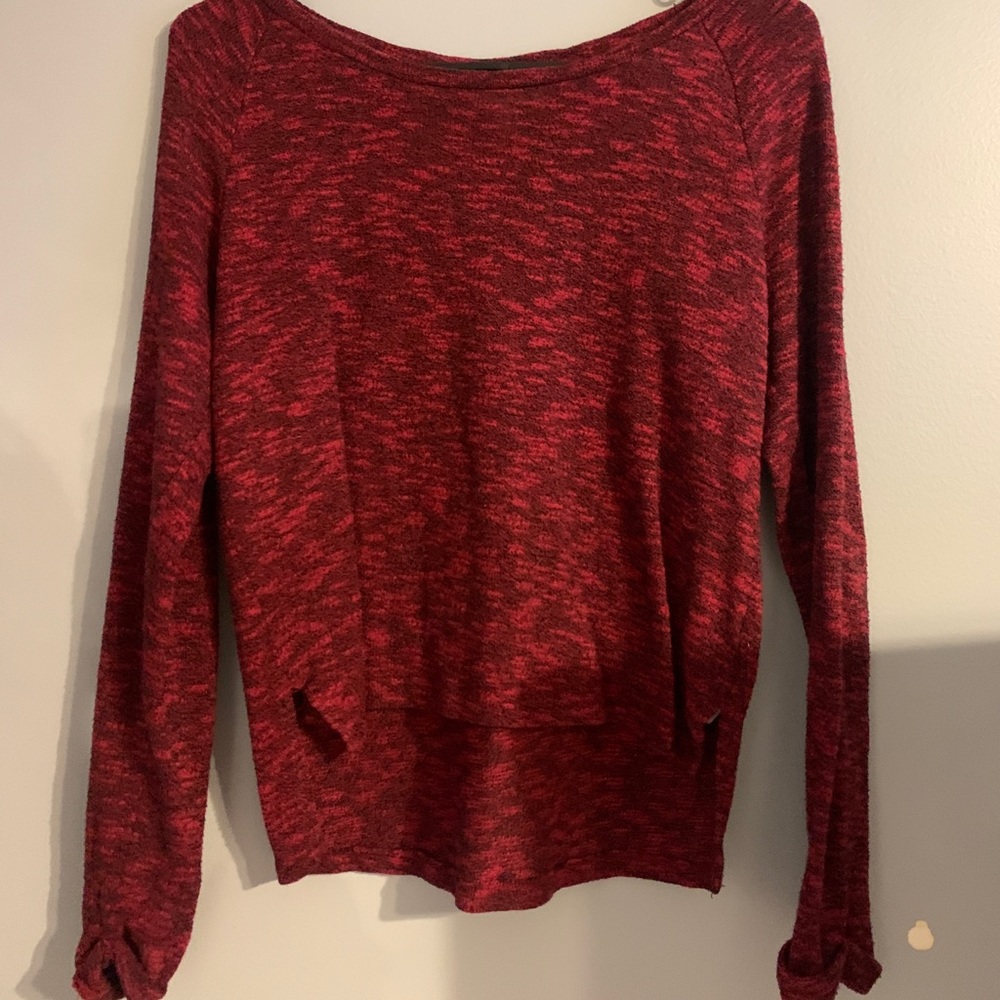 Red sweater